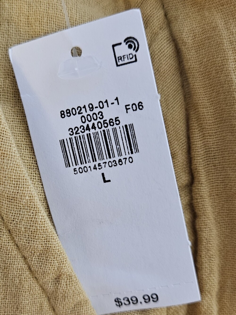 Old Navy Womens Drawstring Pants- Mustard Yellow - Picture 5 of 5